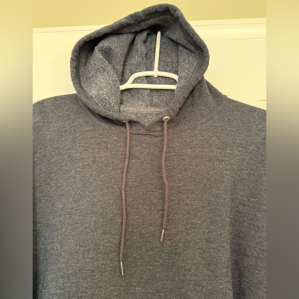 Fruit of the Loom Charcoal Hoodie - Picture 3 of 7